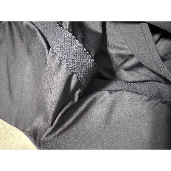 Andie The Tulum Black Cross Back One Piece Swimsuit Size Medium - Picture 4 of 6